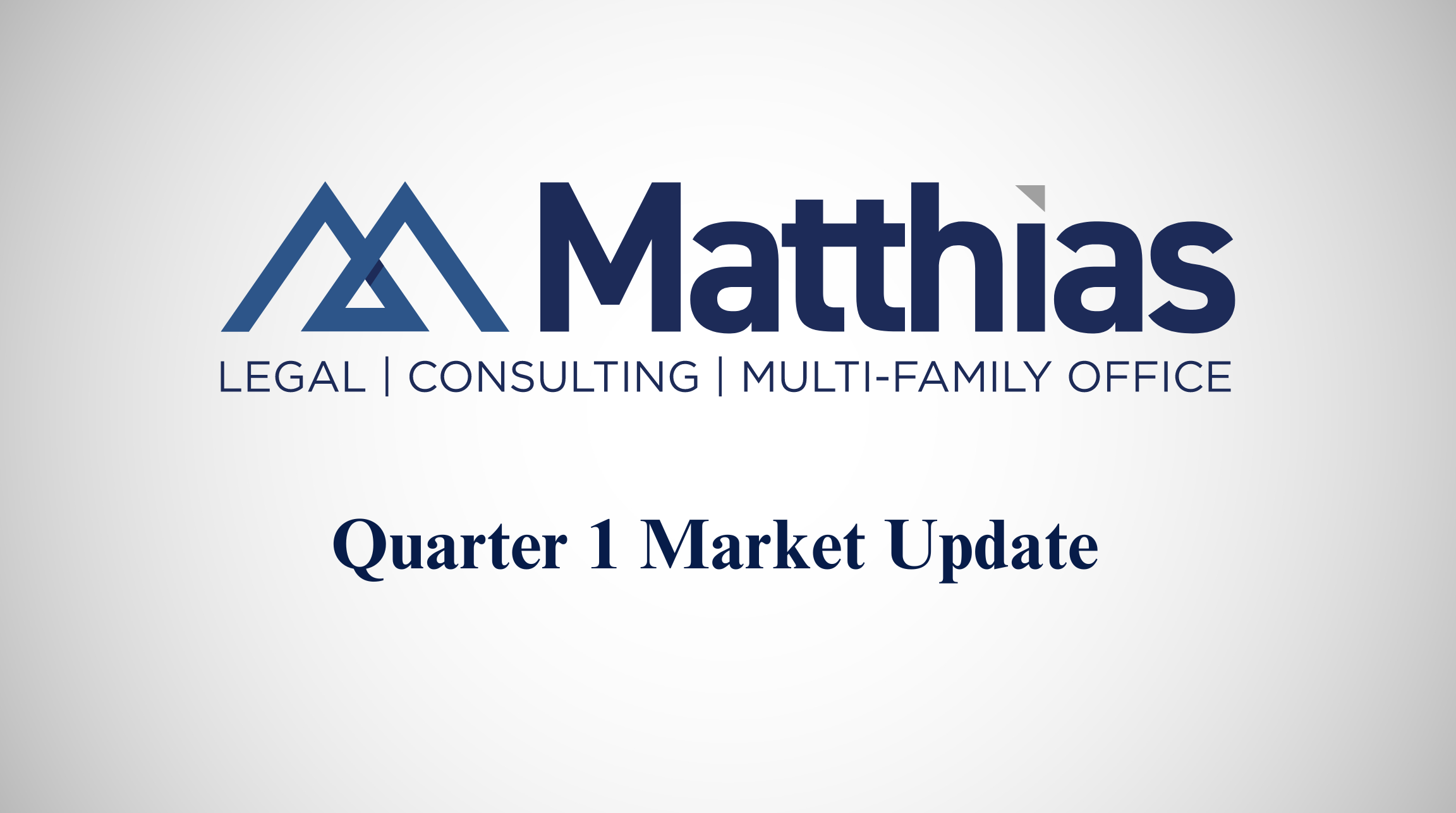 2024 – Quarter 1 Market Update
